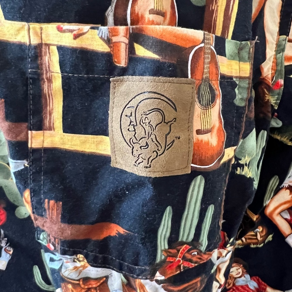 Vintage Cowgirls Night Shirt by Cowboy Pajamas - Picture 7 of 10